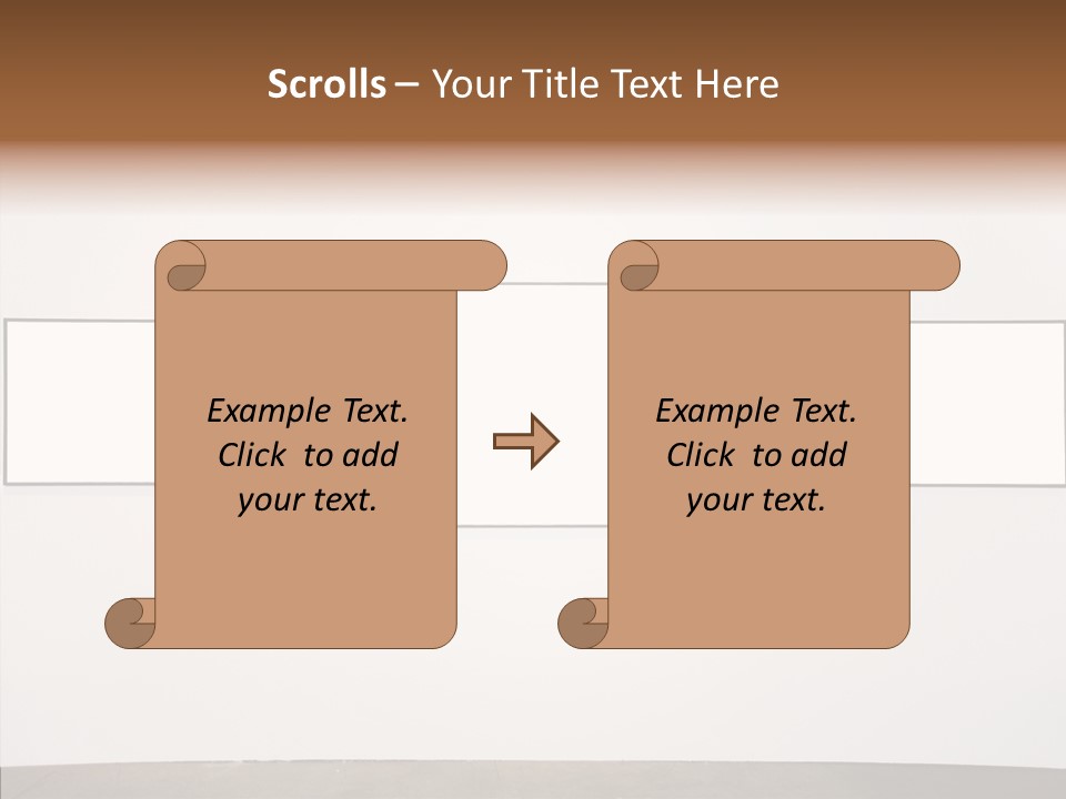 Museum Light Wall PowerPoint Template