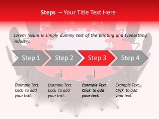Trategy Office Communication PowerPoint Template
