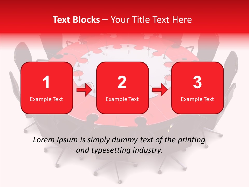 Trategy Office Communication PowerPoint Template