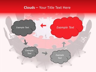 Trategy Office Communication PowerPoint Template
