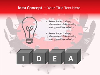 Trategy Office Communication PowerPoint Template
