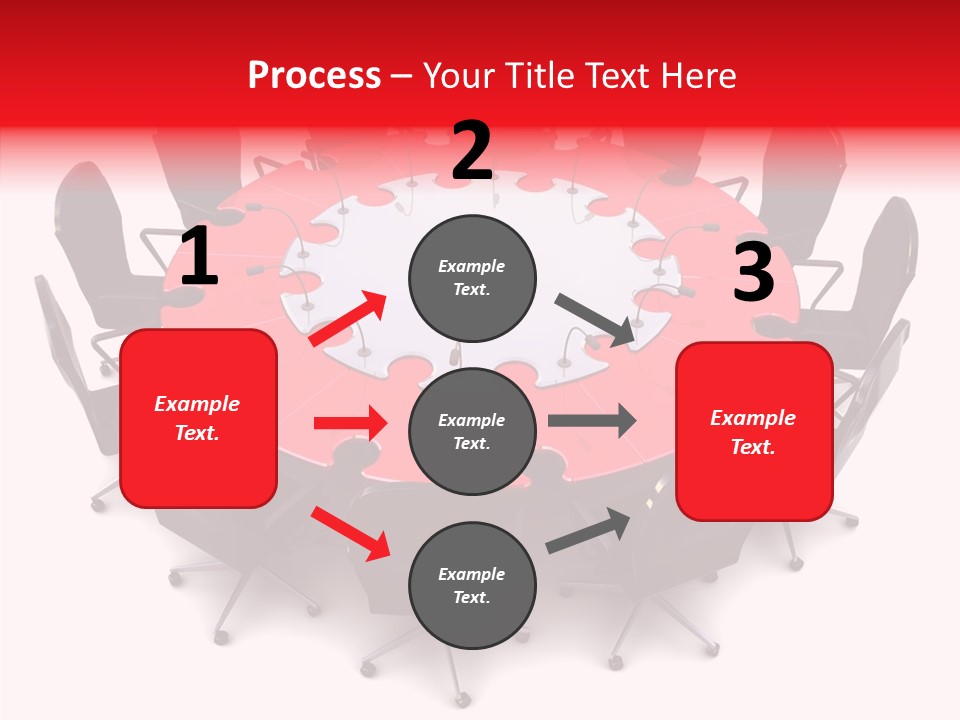 Trategy Office Communication PowerPoint Template