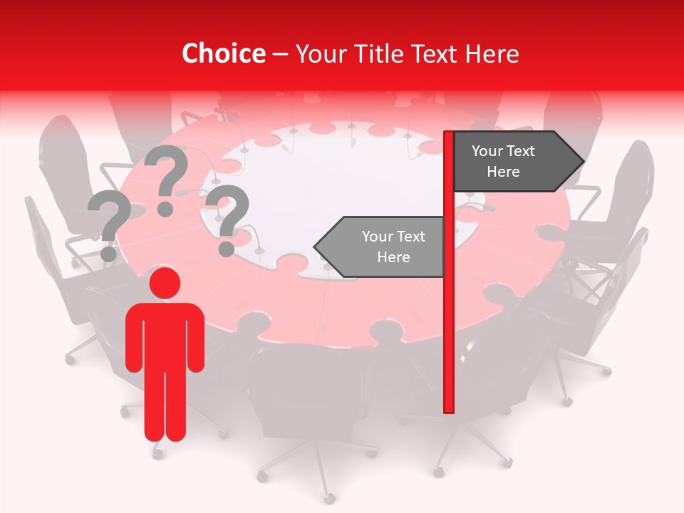 Trategy Office Communication PowerPoint Template