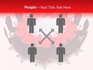 Trategy Office Communication PowerPoint Template