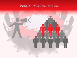 Trategy Office Communication PowerPoint Template