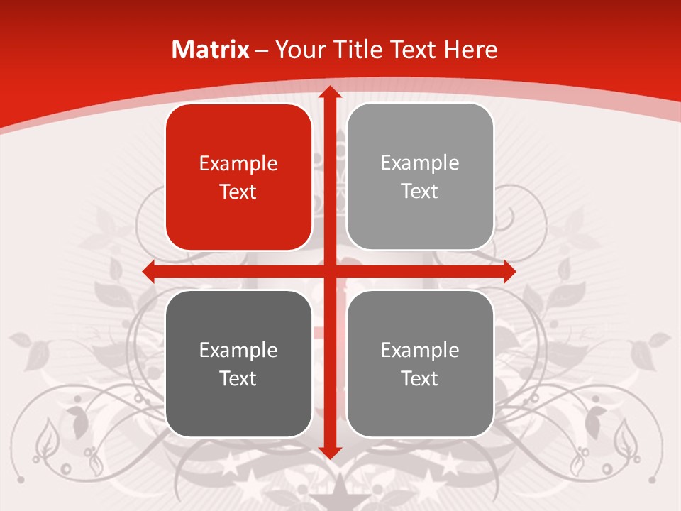 Marquee Heraldic Gold PowerPoint Template