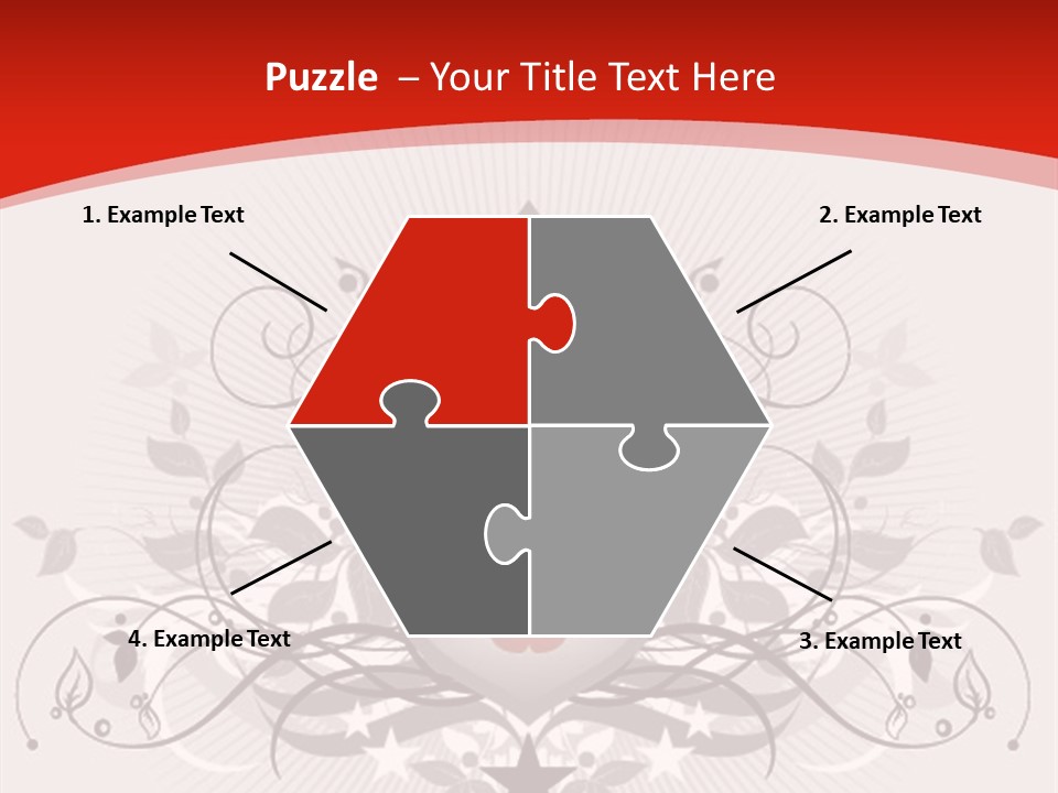 Marquee Heraldic Gold PowerPoint Template