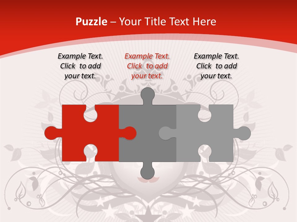 Marquee Heraldic Gold PowerPoint Template