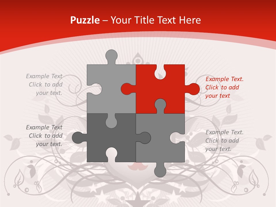 Marquee Heraldic Gold PowerPoint Template