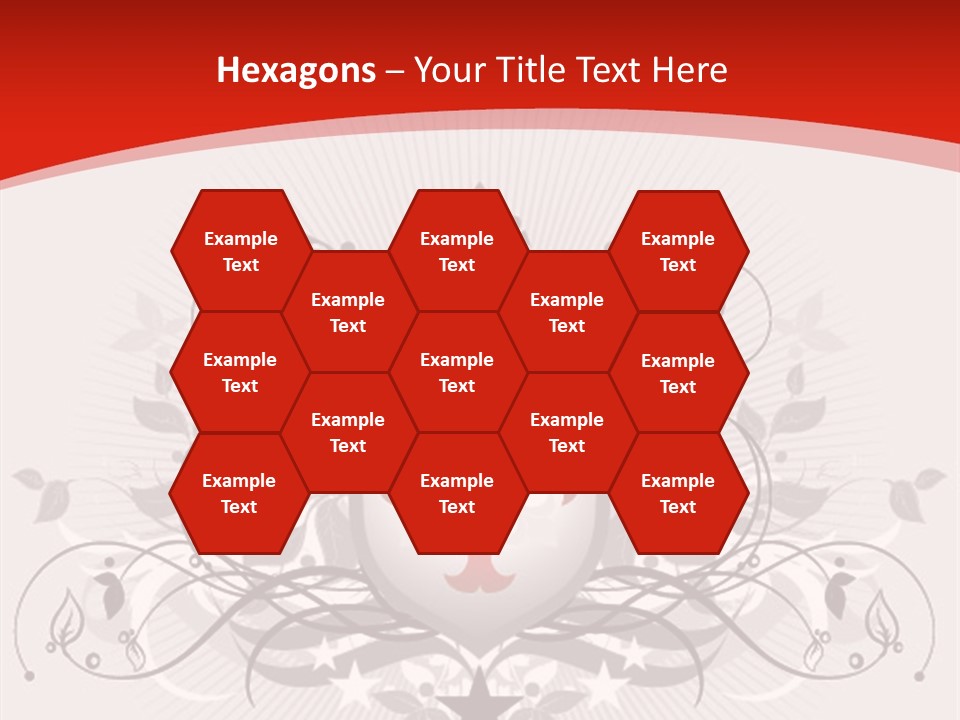 Marquee Heraldic Gold PowerPoint Template