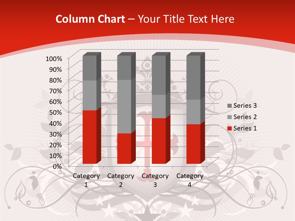 Marquee Heraldic Gold PowerPoint Template