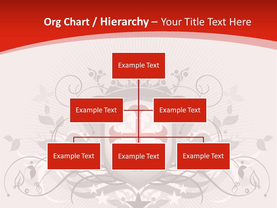 Marquee Heraldic Gold PowerPoint Template