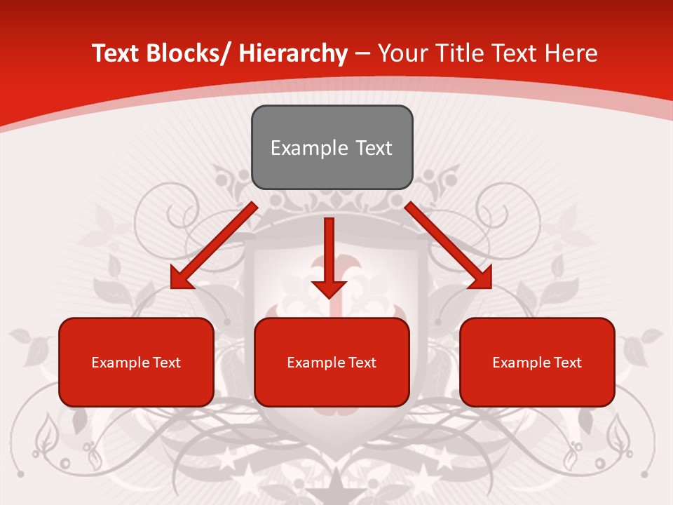 Marquee Heraldic Gold PowerPoint Template