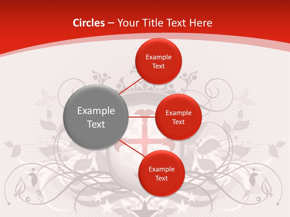 Marquee Heraldic Gold PowerPoint Template