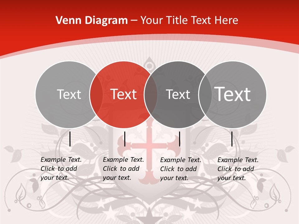 Marquee Heraldic Gold PowerPoint Template