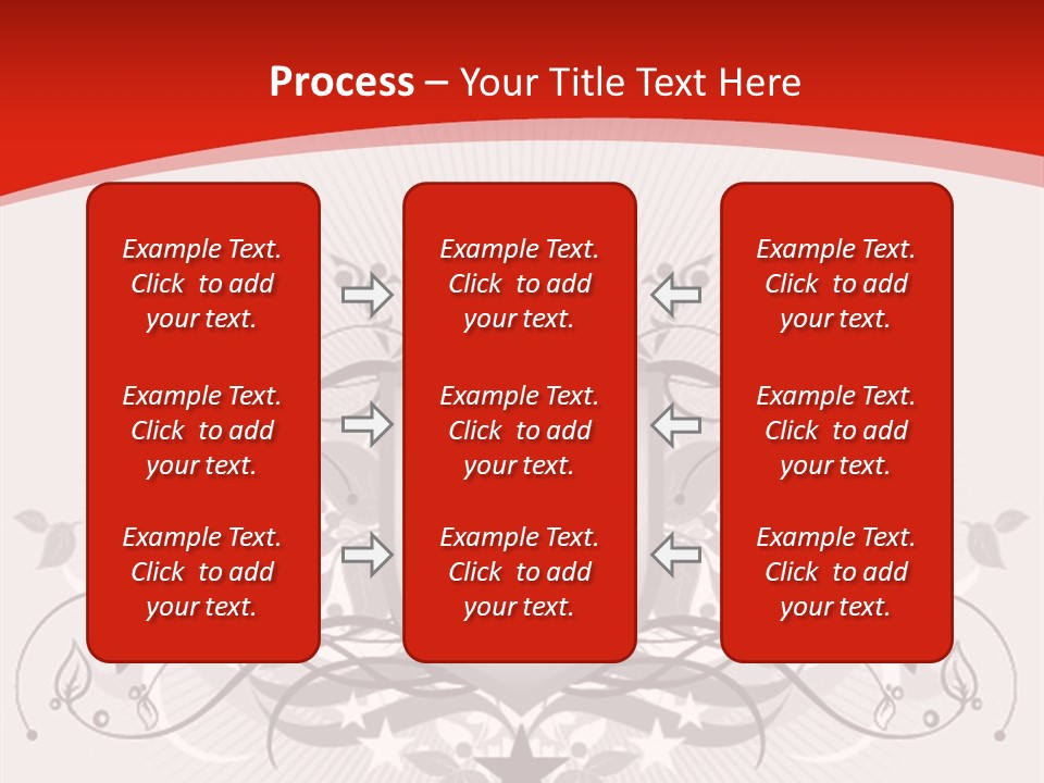 Marquee Heraldic Gold PowerPoint Template