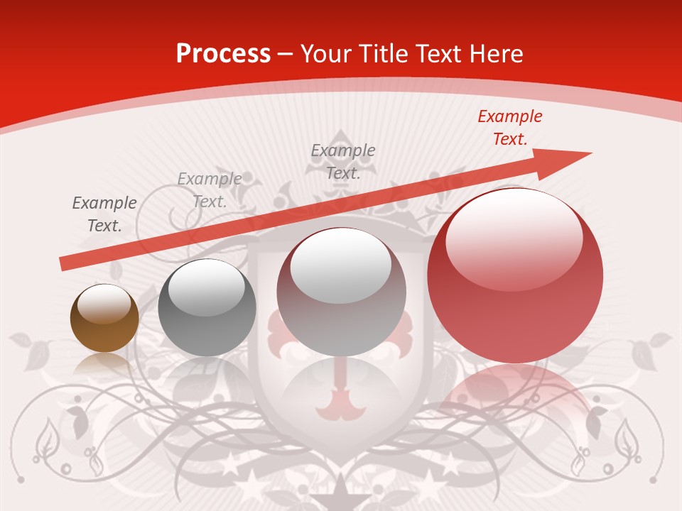 Marquee Heraldic Gold PowerPoint Template