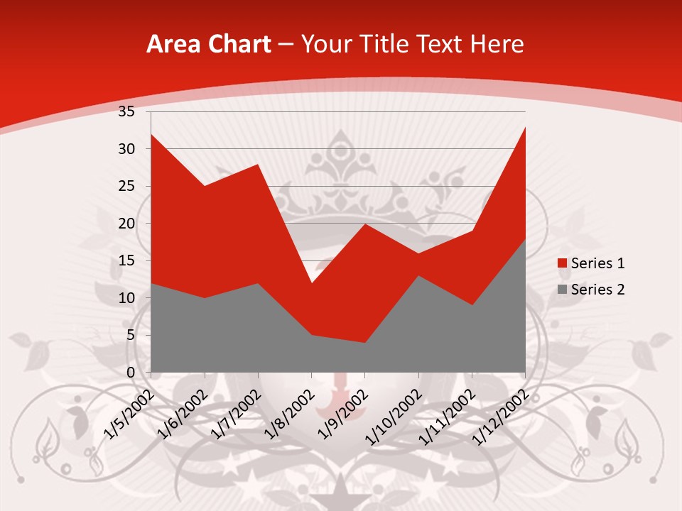 Marquee Heraldic Gold PowerPoint Template