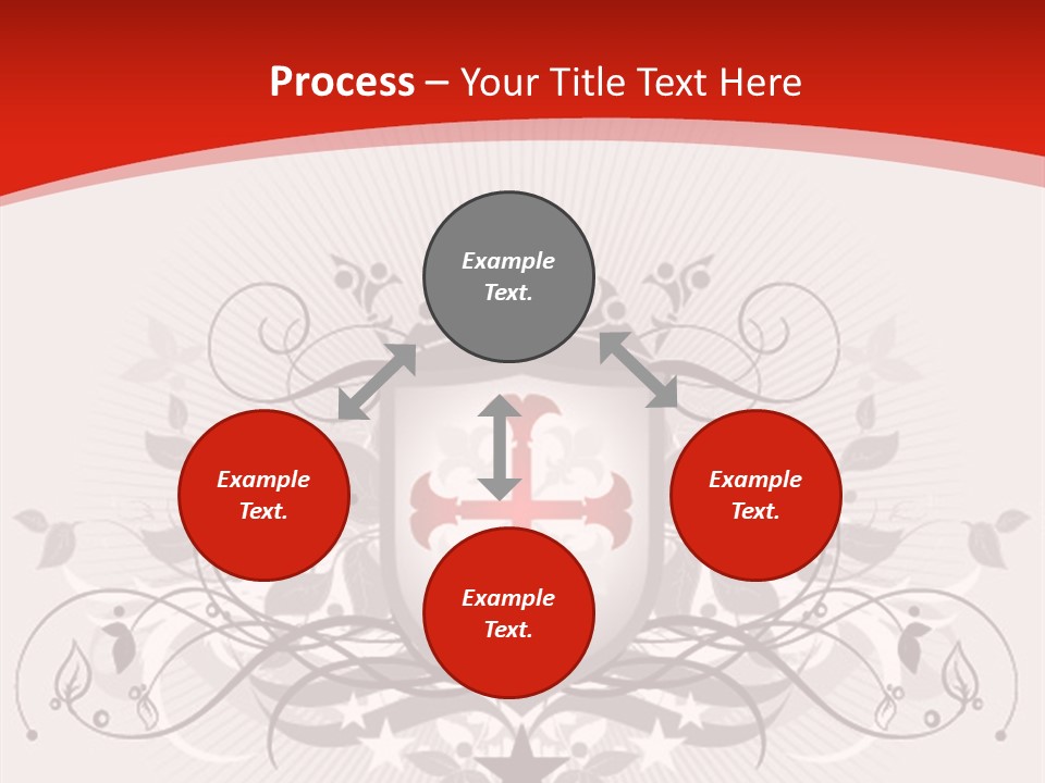 Marquee Heraldic Gold PowerPoint Template