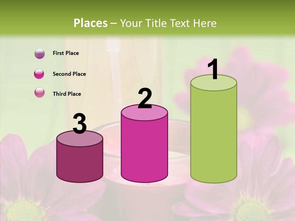 Wellbeing Candle Wellness PowerPoint Template