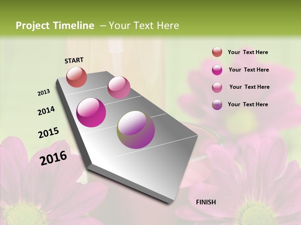 Wellbeing Candle Wellness PowerPoint Template