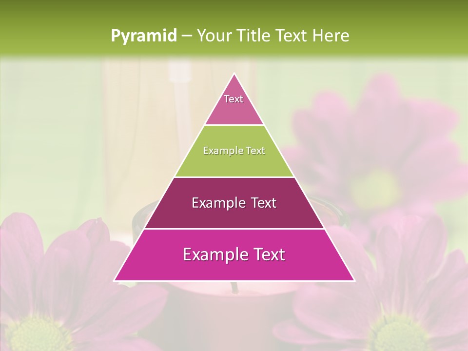 Wellbeing Candle Wellness PowerPoint Template