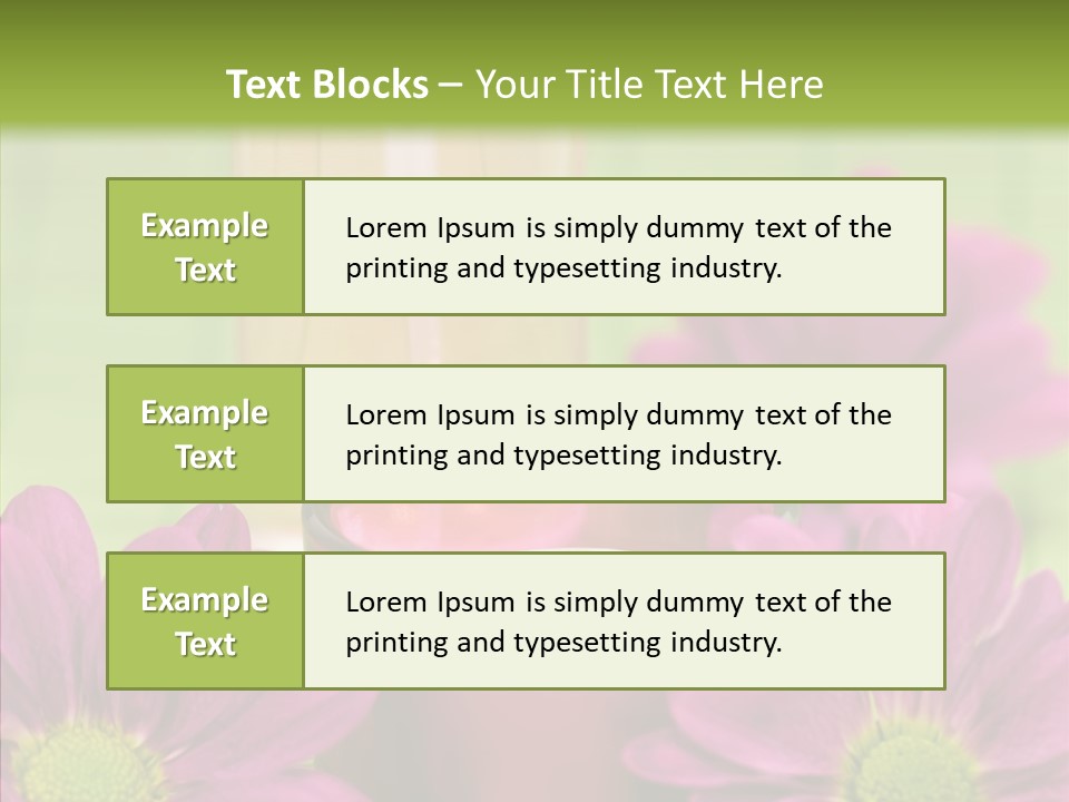 Wellbeing Candle Wellness PowerPoint Template