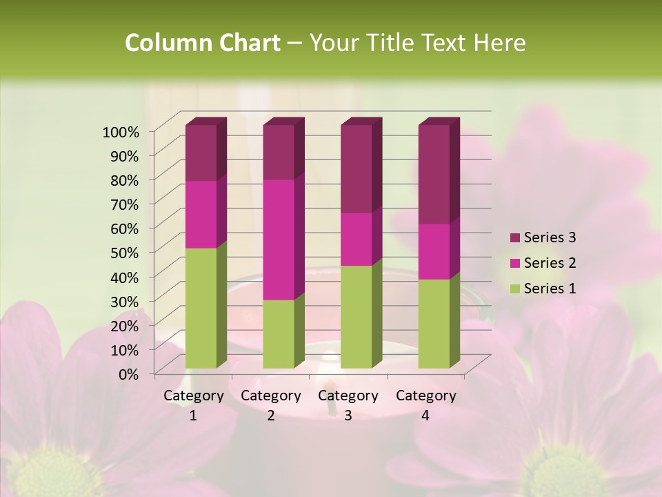 Wellbeing Candle Wellness PowerPoint Template