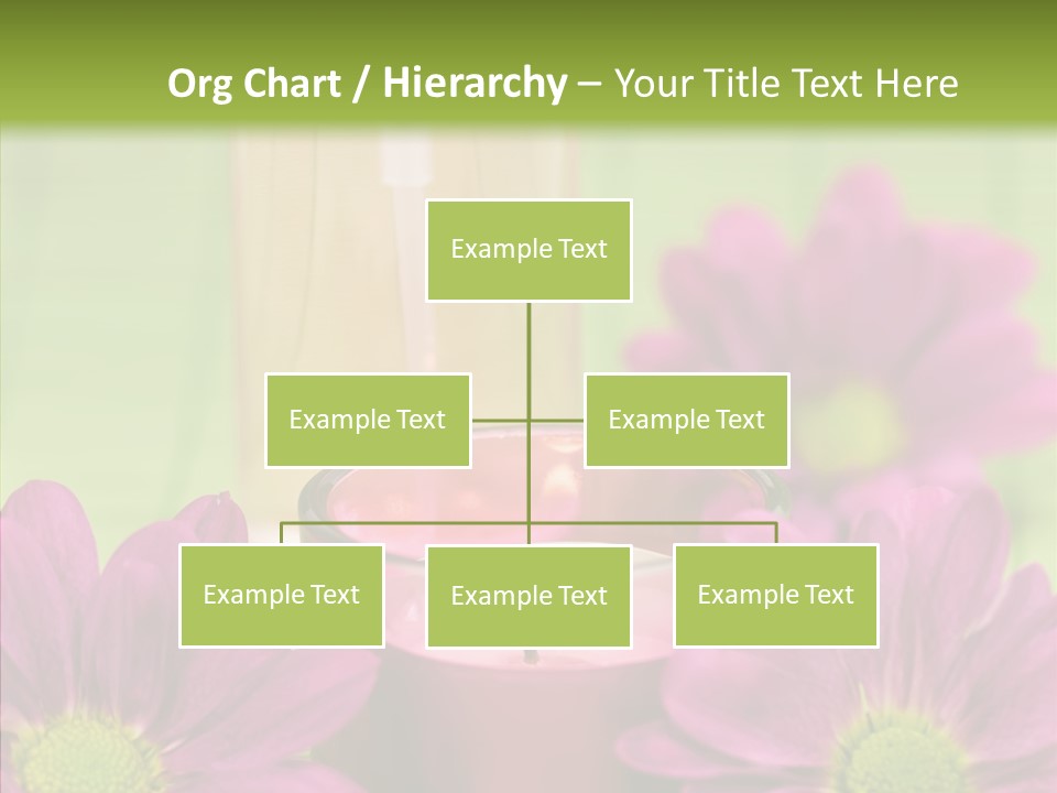 Wellbeing Candle Wellness PowerPoint Template