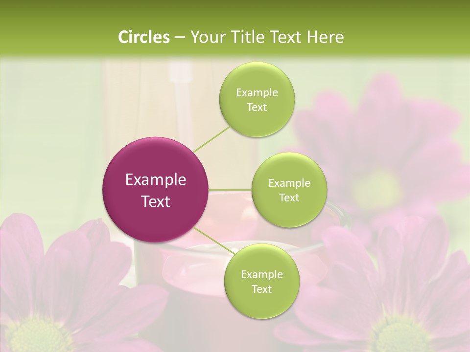 Wellbeing Candle Wellness PowerPoint Template