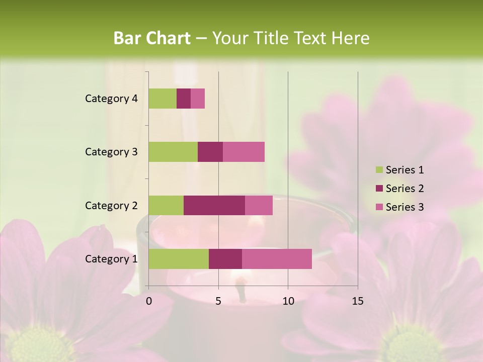 Wellbeing Candle Wellness PowerPoint Template