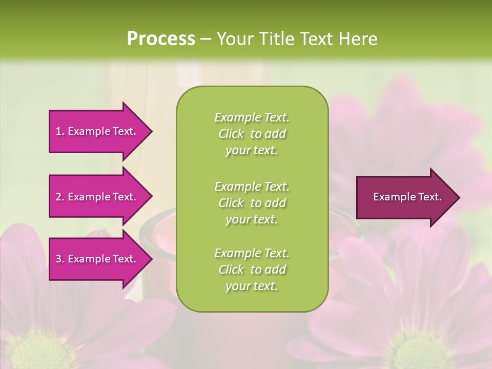 Wellbeing Candle Wellness PowerPoint Template