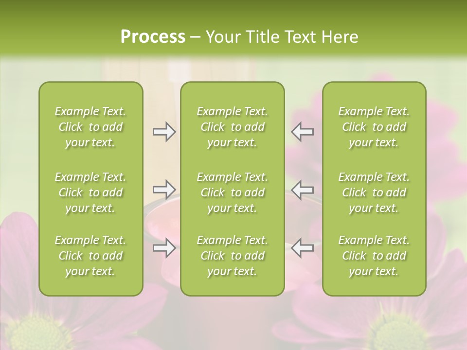 Wellbeing Candle Wellness PowerPoint Template