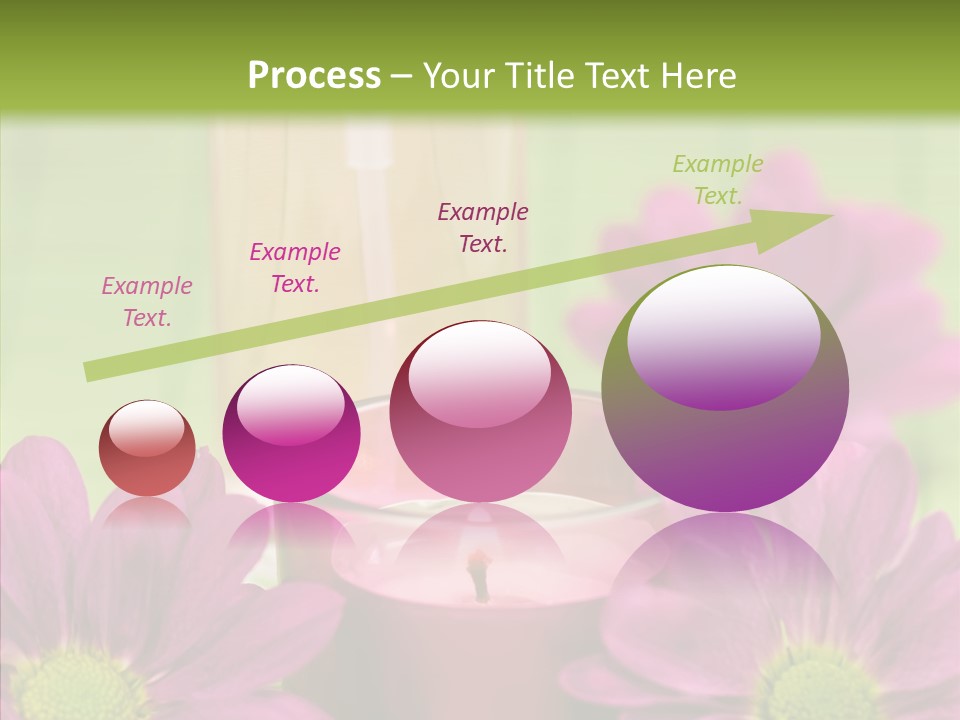 Wellbeing Candle Wellness PowerPoint Template