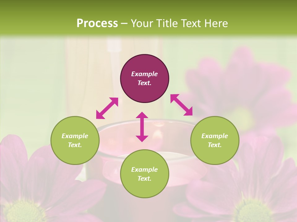 Wellbeing Candle Wellness PowerPoint Template