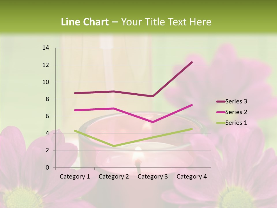 Wellbeing Candle Wellness PowerPoint Template