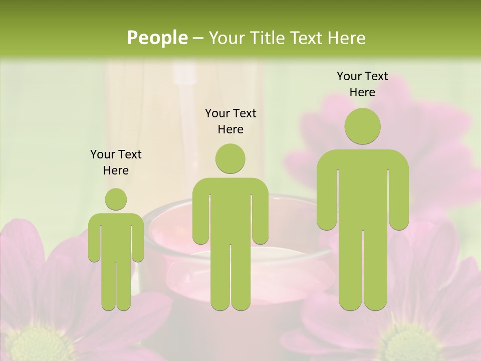 Wellbeing Candle Wellness PowerPoint Template