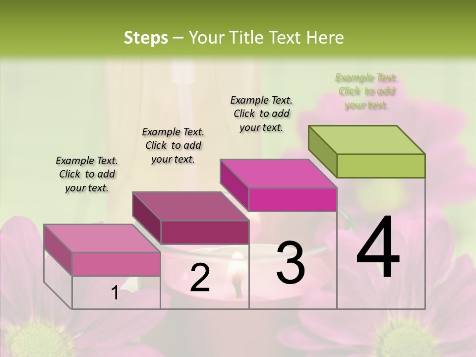 Wellbeing Candle Wellness PowerPoint Template