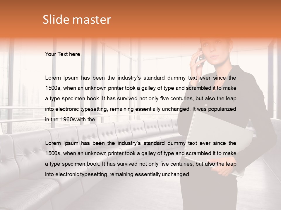 Boardroom Corporation Management PowerPoint Template