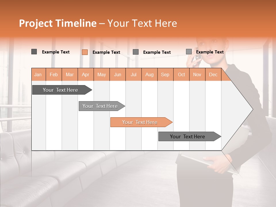 Boardroom Corporation Management PowerPoint Template