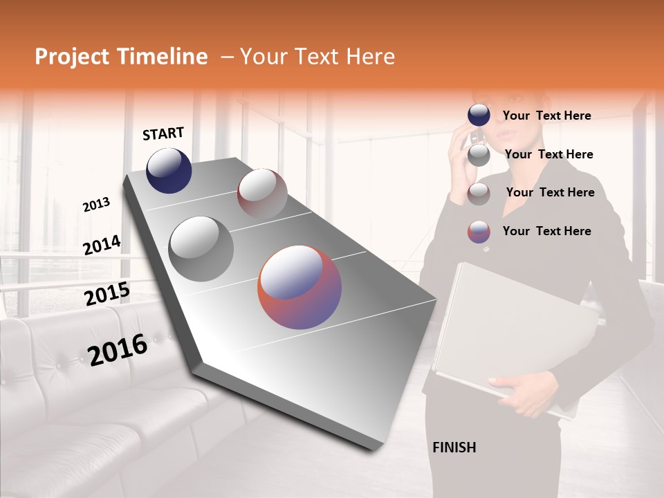 Boardroom Corporation Management PowerPoint Template