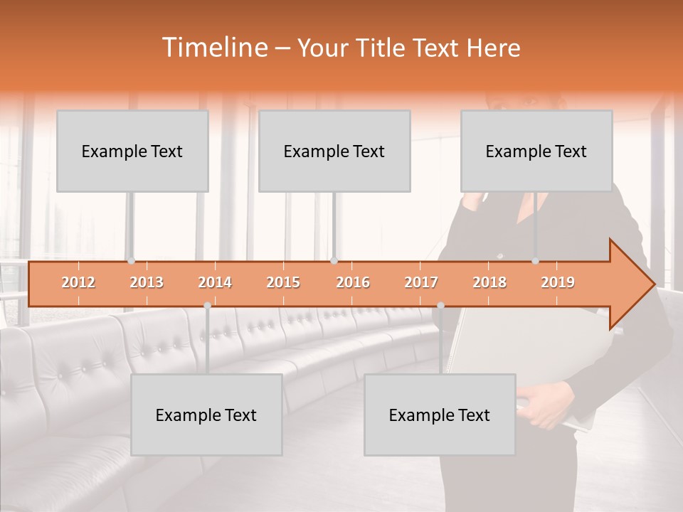 Boardroom Corporation Management PowerPoint Template