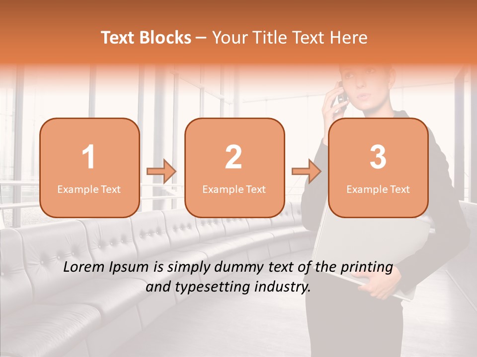 Boardroom Corporation Management PowerPoint Template