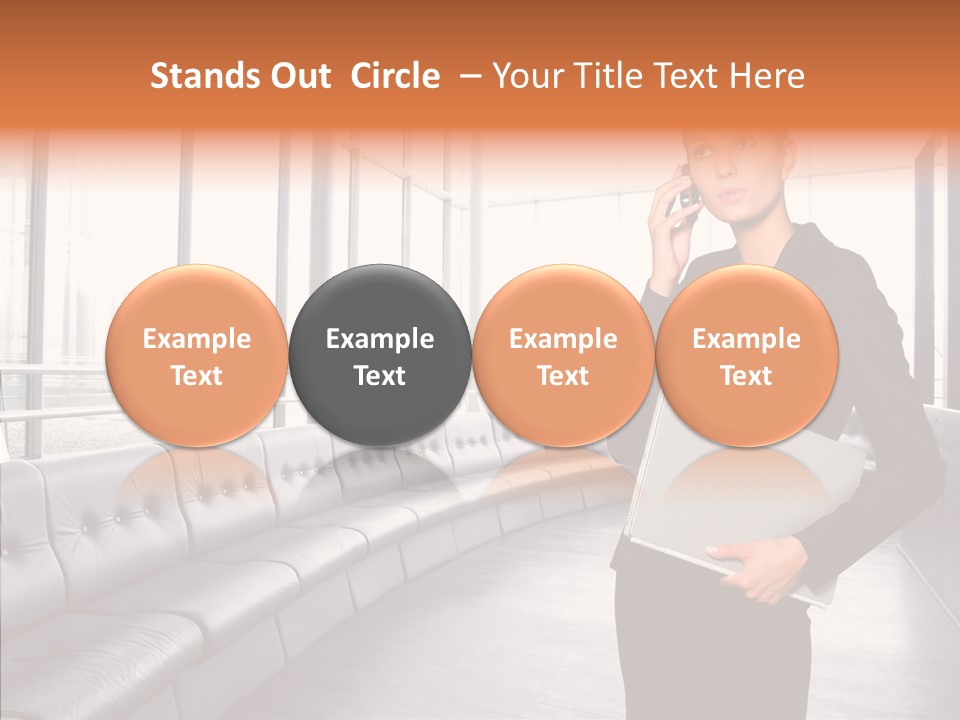 Boardroom Corporation Management PowerPoint Template