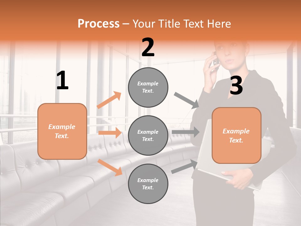 Boardroom Corporation Management PowerPoint Template