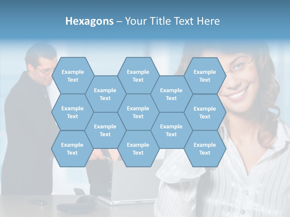 Table Bu Ine Team PowerPoint Template