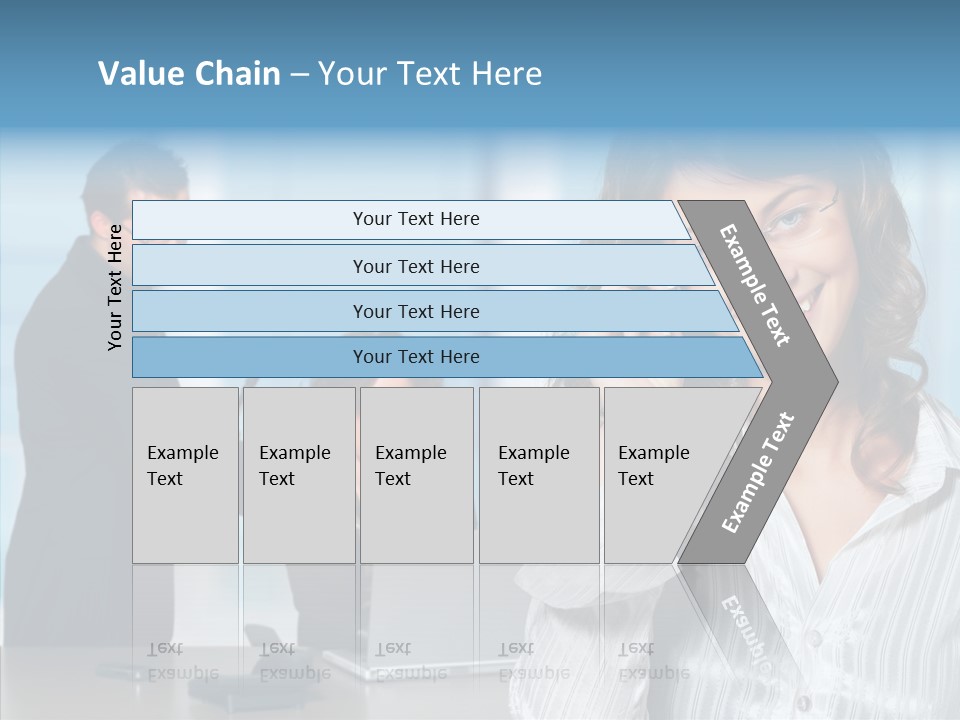 Table Bu Ine Team PowerPoint Template