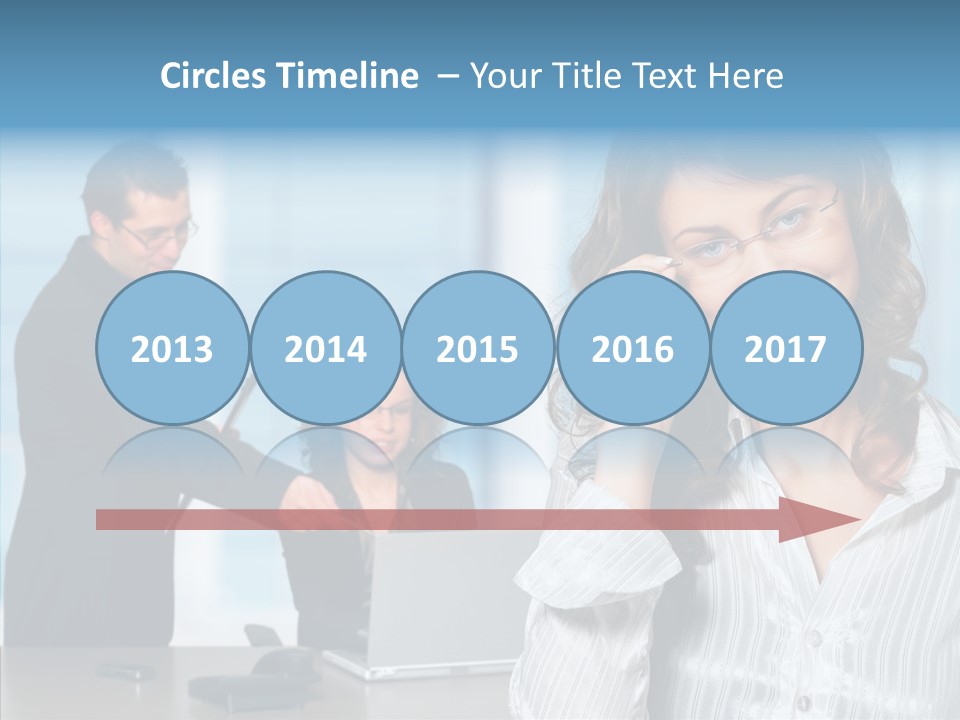 Table Bu Ine Team PowerPoint Template