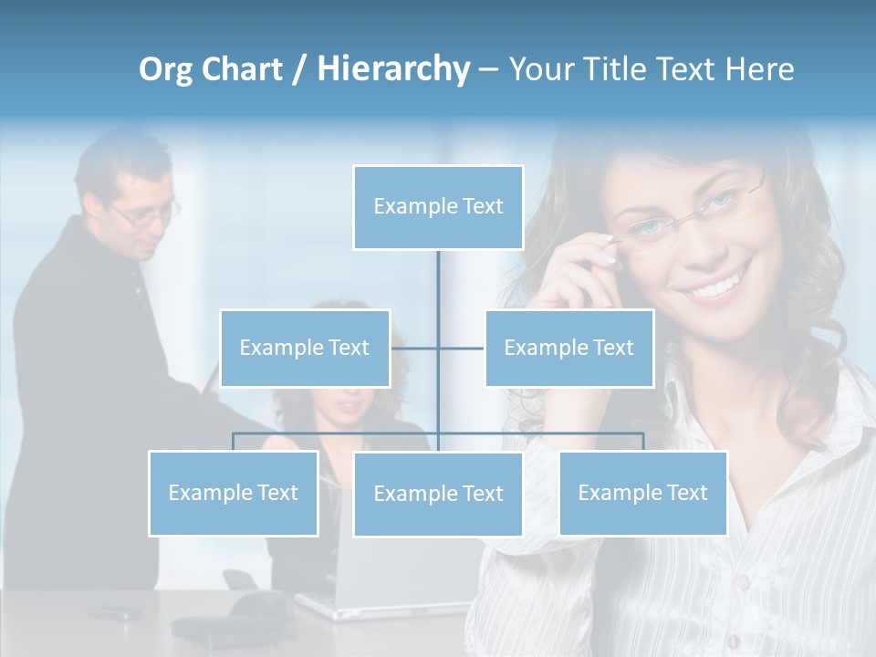 Table Bu Ine Team PowerPoint Template