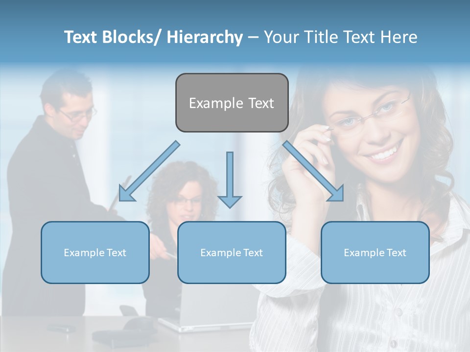 Table Bu Ine Team PowerPoint Template